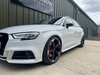 USED 2017 67 AUDI S3 2.0 TFSI Black Edition Sportback 5dr Petrol S Tronic quattro Euro 6 (s/s) (310 ps) 