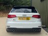 USED 2017 67 AUDI S3 2.0 TFSI Black Edition Sportback 5dr Petrol S Tronic quattro Euro 6 (s/s) (310 ps) 