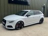 USED 2017 67 AUDI S3 2.0 TFSI Black Edition Sportback 5dr Petrol S Tronic quattro Euro 6 (s/s) (310 ps) 