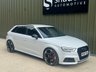 USED 2017 67 AUDI S3 2.0 TFSI Black Edition Sportback 5dr Petrol S Tronic quattro Euro 6 (s/s) (310 ps) 