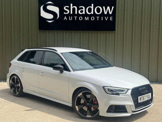 2017 67 Audi S3 2.0 TFSI Black Edition Sportback 5dr Petrol S Tronic quattro Euro 6 (s/s) (310 ps)