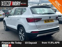 USED 2016 66 SEAT ATECA 1.6 TDI Ecomotive SE Technology SUV 5dr Diesel Manual Euro 6 (s/s) (115 ps) FULL SERVICE HISTORY WITH TIMING BELT CHANGE @53K AND 58K 2 KEYS BOOK PACK SERVICED AS REQUIRED AND 1 YEAR MOT WITHIN THE SALE