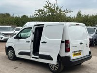 USED 2020 69 PEUGEOT PARTNER 1.5 BLUEHDI 100BHP 1000 PROFESSIONAL L1 SWB - NO VAT 