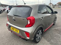 USED 2017 67 KIA PICANTO 1.0 GT-Line Hatchback 5dr Petrol Manual Euro 6 (66 bhp) SERVICE HISTORY* FULL LEATHER* BLUETOOTH PHONE AND AUDIO* 16 INCH ALLOY WHEELS* AIR CONDITIONING* FRONT ARM REST WITH CENTRE CONSOLE* AUX POINT* USB POINT* MULTI FUNCTION STEERING WHEEL* ELECTRIC WINDOWS
