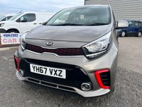 USED 2017 67 KIA PICANTO 1.0 GT-Line Hatchback 5dr Petrol Manual Euro 6 (66 bhp) SERVICE HISTORY* FULL LEATHER* BLUETOOTH PHONE AND AUDIO* 16 INCH ALLOY WHEELS* AIR CONDITIONING* FRONT ARM REST WITH CENTRE CONSOLE* AUX POINT* USB POINT* MULTI FUNCTION STEERING WHEEL* ELECTRIC WINDOWS