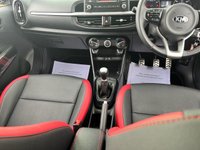 USED 2017 67 KIA PICANTO 1.0 GT-Line Hatchback 5dr Petrol Manual Euro 6 (66 bhp) SERVICE HISTORY* FULL LEATHER* BLUETOOTH PHONE AND AUDIO* 16 INCH ALLOY WHEELS* AIR CONDITIONING* FRONT ARM REST WITH CENTRE CONSOLE* AUX POINT* USB POINT* MULTI FUNCTION STEERING WHEEL* ELECTRIC WINDOWS