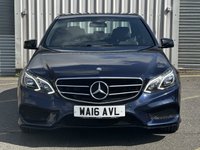 USED 2016 16 MERCEDES-BENZ E-CLASS 2.1 E220 BlueTEC AMG Night Edition Saloon 4dr Diesel G-Tronic+ Euro 6 (s/s) (177 ps) Heated seats, Sat nav