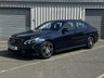 USED 2016 16 MERCEDES-BENZ E-CLASS 2.1 E220 BlueTEC AMG Night Edition Saloon 4dr Diesel G-Tronic+ Euro 6 (s/s) (177 ps) Heated seats, Sat nav