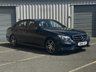 USED 2016 16 MERCEDES-BENZ E-CLASS 2.1 E220 BlueTEC AMG Night Edition Saloon 4dr Diesel G-Tronic+ Euro 6 (s/s) (177 ps) Heated seats, Sat nav