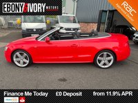 USED 2014 14 AUDI A5 CABRIOLET 2.0 TDI S line Special Edition Convertible 2dr Diesel Manual Euro 5 (s/s) (177 ps) 2 OWNERS FROM NEW LOW MILES 2 KEYS BOOK PACK SERVICED AS REQUIRED AND 1 YEAR MOT WITHIN THE SALE
