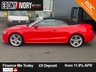 USED 2014 14 AUDI A5 CABRIOLET 2.0 TDI S line Special Edition Convertible 2dr Diesel Manual Euro 5 (s/s) (177 ps) 2 OWNERS FROM NEW LOW MILES 2 KEYS BOOK PACK SERVICED AS REQUIRED AND 1 YEAR MOT WITHIN THE SALE