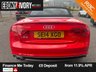 USED 2014 14 AUDI A5 CABRIOLET 2.0 TDI S line Special Edition Convertible 2dr Diesel Manual Euro 5 (s/s) (177 ps) 2 OWNERS FROM NEW LOW MILES 2 KEYS BOOK PACK SERVICED AS REQUIRED AND 1 YEAR MOT WITHIN THE SALE