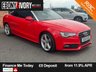 USED 2014 14 AUDI A5 CABRIOLET 2.0 TDI S line Special Edition Convertible 2dr Diesel Manual Euro 5 (s/s) (177 ps) 2 OWNERS FROM NEW LOW MILES 2 KEYS BOOK PACK SERVICED AS REQUIRED AND 1 YEAR MOT WITHIN THE SALE