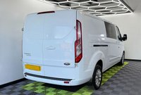 USED 2019 69 FORD TRANSIT CUSTOM 2.0 320 EcoBlue Limited Crew Van Double Cab 5dr Diesel Manual L2 H1 Euro 6 (s/s) (6 Seat) (130 ps) 