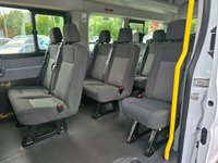 USED 2016 16 FORD TRANSIT 2.2 TDCi 17-seat minibus in white, 91,000 miles, ULEZ Euro 6, 6-speed manual, Bluetooth, cruise control, 17 Seater (16+1) and more Final price + VAT @ 20%! With a MOT valid until April 2026, this 2016 Ford Transit TDCi 460 is ready to hit the road. This van is the 2.2 TDCi 460 HDT L4 H3 4dr derivative, equipped with 18 seats and a 2.2L diesel engine. It meets Euro 6 emission standards. For your peace of mind, a 3-month warranty is included. The van also features 18 Seats and a Electronic Stability Programme (ESP) and a Ford Audio System with SYNC (ICE Pack 4). Bluetooth connectivity is included, along with Electronic Dynamic Cornering Control and E