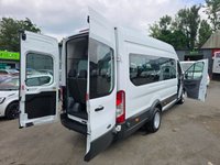 USED 2016 16 FORD TRANSIT 2.2 TDCi 17-seat minibus in white, 91,000 miles, ULEZ Euro 6, 6-speed manual, Bluetooth, cruise control, 17 Seater (16+1) and more Final price + VAT @ 20%! With a MOT valid until April 2026, this 2016 Ford Transit TDCi 460 is ready to hit the road. This van is the 2.2 TDCi 460 HDT L4 H3 4dr derivative, equipped with 18 seats and a 2.2L diesel engine. It meets Euro 6 emission standards. For your peace of mind, a 3-month warranty is included. The van also features 18 Seats and a Electronic Stability Programme (ESP) and a Ford Audio System with SYNC (ICE Pack 4). Bluetooth connectivity is included, along with Electronic Dynamic Cornering Control and E