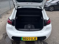 USED 2023 23 PEUGEOT E-208 50kWh Allure Premium + Hatchback 5dr Electric Auto (7.4kW Charger) (136 ps) 