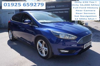 2015 FORD FOCUS 1.0T EcoBoost Zetec Hatchback 5dr Petrol Manual Euro 6 (s/s) (125 ps) &pound;6999.00