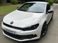 USED 2010 59 VOLKSWAGEN SCIROCCO 2.0 TSI GT Hatchback 3dr Petrol DSG Euro 5 (210 ps) AUTOMATIC, PARKING SENSORS