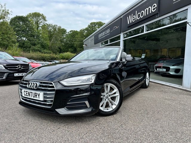 2018 18 Audi A5 Cabriolet 2.0 TFSI Sport Convertible 2dr Petrol S Tronic Euro 6 (s/s) (190 ps)