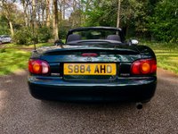 USED 1998 S MAZDA MX-5 1.8 S Convertible 2dr Petrol Manual (218 g/km, 140 bhp) 1 RETIRED LADY OWNER FROM NEW WITH ONLY 36,290 MILES AND FULL MAZDA/SPECIALIST SERVICE HISTORY///THIS VEHICLE IS STUNNING THROUGHOUT // GARAGED ALL ITS LIFE 140 bhp) 1 RETIRED LADY OWNER FROM NEW WITH ONLY 36,290 MILES AND FULL MAZDA/SPECIALIST SERVICE HISTORY///THIS VEHICLE IS STUNNING THROUGHOUT // GARAGED ALL ITS LIFE