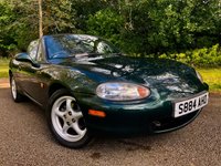 USED 1998 S MAZDA MX-5 1.8 S Convertible 2dr Petrol Manual (218 g/km, 140 bhp) 1 RETIRED LADY OWNER FROM NEW WITH ONLY 36,290 MILES AND FULL MAZDA/SPECIALIST SERVICE HISTORY///THIS VEHICLE IS STUNNING THROUGHOUT // GARAGED ALL ITS LIFE 140 bhp) 1 RETIRED LADY OWNER FROM NEW WITH ONLY 36,290 MILES AND FULL MAZDA/SPECIALIST SERVICE HISTORY///THIS VEHICLE IS STUNNING THROUGHOUT // GARAGED ALL ITS LIFE