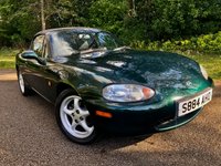 USED 1998 S MAZDA MX-5 1.8 S Convertible 2dr Petrol Manual (218 g/km, 140 bhp) 1 RETIRED LADY OWNER FROM NEW WITH ONLY 36,290 MILES AND FULL MAZDA/SPECIALIST SERVICE HISTORY///THIS VEHICLE IS STUNNING THROUGHOUT // GARAGED ALL ITS LIFE 140 bhp) 1 RETIRED LADY OWNER FROM NEW WITH ONLY 36,290 MILES AND FULL MAZDA/SPECIALIST SERVICE HISTORY///THIS VEHICLE IS STUNNING THROUGHOUT // GARAGED ALL ITS LIFE