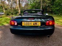 USED 1998 S MAZDA MX-5 1.8 S Convertible 2dr Petrol Manual (218 g/km, 140 bhp) 1 RETIRED LADY OWNER FROM NEW WITH ONLY 36,290 MILES AND FULL MAZDA/SPECIALIST SERVICE HISTORY///THIS VEHICLE IS STUNNING THROUGHOUT // GARAGED ALL ITS LIFE 140 bhp) 1 RETIRED LADY OWNER FROM NEW WITH ONLY 36,290 MILES AND FULL MAZDA/SPECIALIST SERVICE HISTORY///THIS VEHICLE IS STUNNING THROUGHOUT // GARAGED ALL ITS LIFE