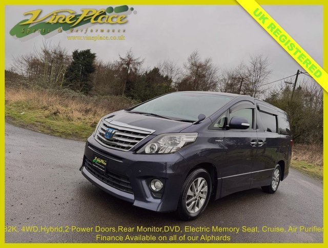 2013 TOYOTA ALPHARD 2.4 HYBRID SR 4WD, AUTO, 7 SEATS 82K HYBRID 4WD 2 POWER... photo