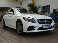 USED 2020 70 MERCEDES-BENZ C-CLASS 2.0 C300de 13.5kWh AMG Line Edition Estate 5dr Diesel Plug-in Hybrid G-Tronic+ Euro 6 (s/s) (306 ps) SAT NAV HEATED LEATHER SEATS REAR VIEW CAMERA CRUISE CONTROL PARKING SENSORS 2 OWNERS MERCEDES SERVICE HISTORY WARRANTY
