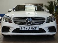 USED 2020 70 MERCEDES-BENZ C-CLASS 2.0 C300de 13.5kWh AMG Line Edition Estate 5dr Diesel Plug-in Hybrid G-Tronic+ Euro 6 (s/s) (306 ps) SAT NAV HEATED LEATHER SEATS REAR VIEW CAMERA CRUISE CONTROL PARKING SENSORS 2 OWNERS MERCEDES SERVICE HISTORY WARRANTY