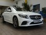 USED 2020 70 MERCEDES-BENZ C-CLASS 2.0 C300de 13.5kWh AMG Line Edition Estate 5dr Diesel Plug-in Hybrid G-Tronic+ Euro 6 (s/s) (306 ps) SAT NAV HEATED LEATHER SEATS REAR VIEW CAMERA CRUISE CONTROL PARKING SENSORS 2 OWNERS MERCEDES SERVICE HISTORY WARRANTY