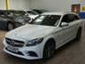 USED 2020 70 MERCEDES-BENZ C-CLASS 2.0 C300de 13.5kWh AMG Line Edition Estate 5dr Diesel Plug-in Hybrid G-Tronic+ Euro 6 (s/s) (306 ps) SAT NAV HEATED LEATHER SEATS REAR VIEW CAMERA CRUISE CONTROL PARKING SENSORS 2 OWNERS MERCEDES SERVICE HISTORY WARRANTY