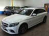 USED 2020 70 MERCEDES-BENZ C-CLASS 2.0 C300de 13.5kWh AMG Line Edition Estate 5dr Diesel Plug-in Hybrid G-Tronic+ Euro 6 (s/s) (306 ps) SAT NAV HEATED LEATHER SEATS REAR VIEW CAMERA CRUISE CONTROL PARKING SENSORS 2 OWNERS MERCEDES SERVICE HISTORY WARRANTY