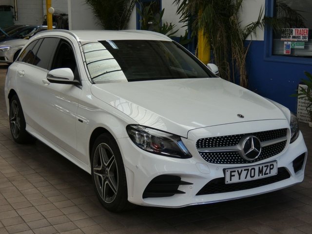 2020 70 Mercedes-Benz C-Class 2.0 C300de 13.5kWh AMG Line Edition Estate 5dr Diesel Plug-in Hybrid G-Tronic+ Euro 6 (s/s) (306 ps)