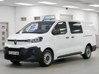 USED 2024 24 CITROEN DISPATCH 2.0 BLUEHDI 145 XL LONG ENTERPRISE CREWCAB 6 SEATER ( NEW SHAPE ) FACELIFT | 6 SEATER | AIR CON | XL LONG
