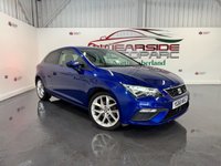 USED 2018 68 SEAT LEON 1.4 EcoTSI FR Technology Sport Coupe 3dr Petrol DSG Euro 6 (s/s) (150 ps) 2 keys, climate, NAV, DAB, alloys