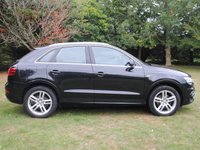 USED 2012 12 AUDI Q3 2.0 TDI S line SUV 5dr Diesel Manual Euro 5 (s/s) (140 ps) www.suffolkcarcentre.co.uk - Located at Ilketshall