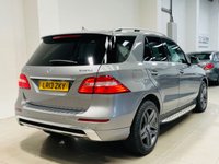 USED 2013 13 MERCEDES-BENZ M-CLASS 2.1 ML250 BlueTEC AMG Sport SUV 5dr Diesel G-Tronic 4WD Euro 6 (s/s) (204 ps) 20 Inch AMG Wheels|COMAND Media|Privacy Glass|AA Inspected|ULEZ OK