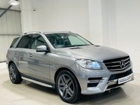 USED 2013 13 MERCEDES-BENZ M-CLASS 2.1 ML250 BlueTEC AMG Sport SUV 5dr Diesel G-Tronic 4WD Euro 6 (s/s) (204 ps) 20 Inch AMG Wheels|COMAND Media|Privacy Glass|AA Inspected|ULEZ OK