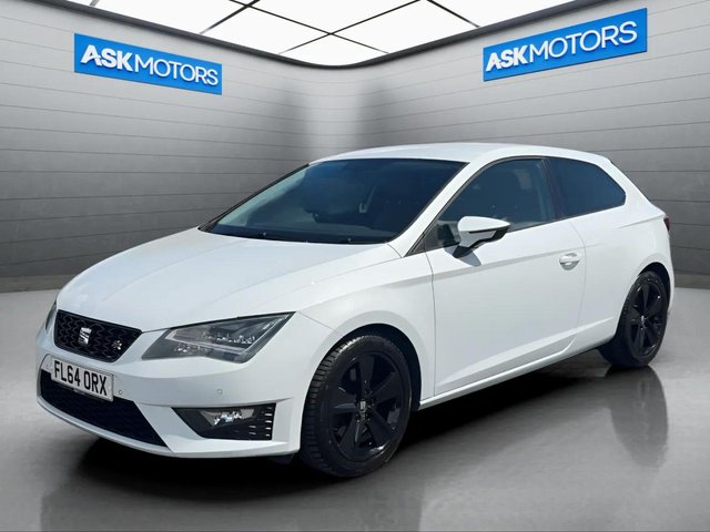 View our Seat Leon 1.8 TSI FR Sport Coupe 3dr Petrol DSG Euro 6 (s/s) (180 ps) AUTOMATIC SATNAV PARK PILOT 