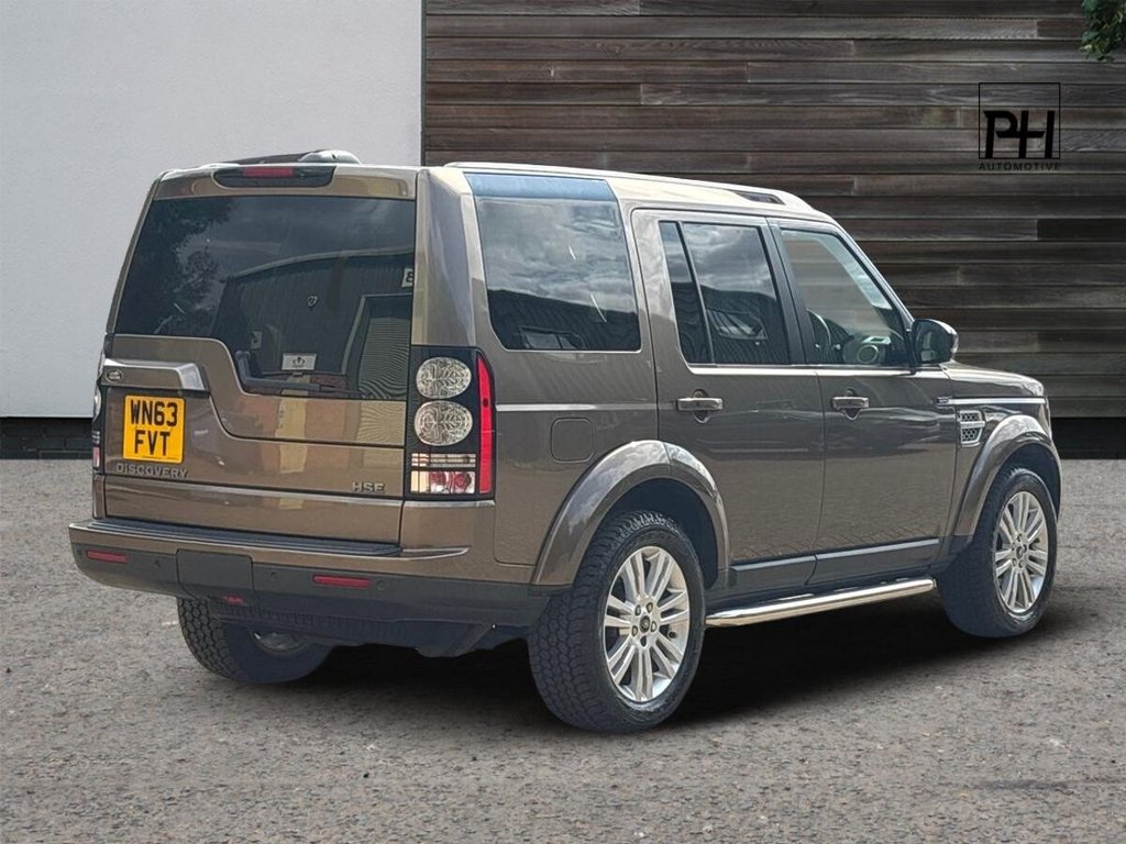 USED 2013 63 LAND ROVER DISCOVERY 4 3.0 SD V6 HSE SUV 5dr Diesel Auto 4WD Euro 5 (255 bhp) 2 OWNERS|LIGHT INTERIOR