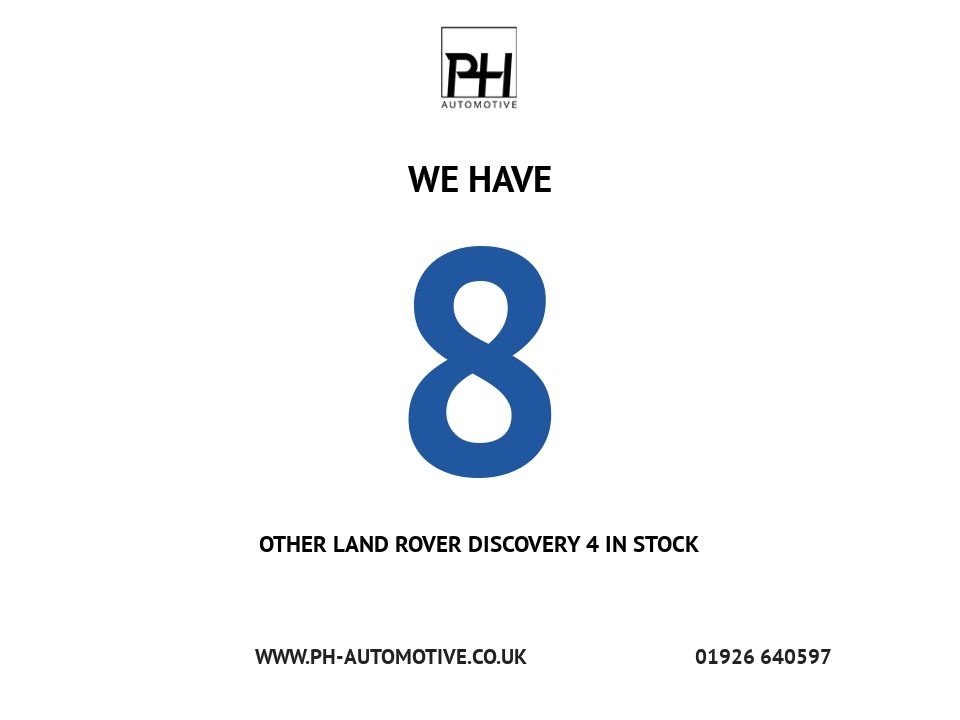 USED 2013 63 LAND ROVER DISCOVERY 4 3.0 SD V6 HSE SUV 5dr Diesel Auto 4WD Euro 5 (255 bhp) 2 OWNERS|LIGHT INTERIOR