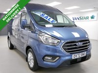 USED 2022 72 FORD TRANSIT CUSTOM 320 2.0 EBL 170 BHP LONG HIGH ROOF AUTOMATIC LIMITED ( NO VAT ! ) 1 OWNER | AUTO | HIGH ROOF | NO VAT !