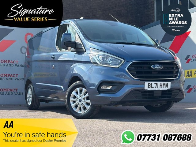 View our Ford Transit Custom 2.0 300 EcoBlue Limited Panel Van 5dr Diesel Manual L1 H1 Euro 6 (s/s) (130 ps)