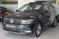 USED 2016 66 VOLKSWAGEN TIGUAN 2.0 TSI BlueMotion Tech SEL SUV 5dr Petrol DSG 4Motion Euro 6 (s/s) (180 ps) SAT NAV P-ROOF CLOTH SEAT H-SEATS