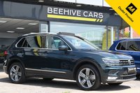 USED 2016 66 VOLKSWAGEN TIGUAN 2.0 TSI BlueMotion Tech SEL SUV 5dr Petrol DSG 4Motion Euro 6 (s/s) (180 ps) SAT NAV P-ROOF CLOTH SEAT H-SEATS