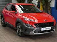 USED 2022 22 HYUNDAI KONA 1.6 h-GDi Premium SUV 5dr Petrol Hybrid DCT Euro 6 (s/s) (141 ps) SAT NAV REAR VIEW CAMERA CRUISE CONTROL PARKING SENSORS 1 OWNER SERVICE HISTORY HYUNDAI WARRANTY TILL MACH 2027