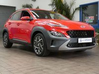 USED 2022 22 HYUNDAI KONA 1.6 h-GDi Premium SUV 5dr Petrol Hybrid DCT Euro 6 (s/s) (141 ps) SAT NAV REAR VIEW CAMERA CRUISE CONTROL PARKING SENSORS 1 OWNER SERVICE HISTORY HYUNDAI WARRANTY TILL MACH 2027