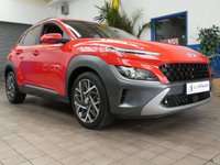 USED 2022 22 HYUNDAI KONA 1.6 h-GDi Premium SUV 5dr Petrol Hybrid DCT Euro 6 (s/s) (141 ps) SAT NAV REAR VIEW CAMERA CRUISE CONTROL PARKING SENSORS 1 OWNER SERVICE HISTORY HYUNDAI WARRANTY TILL MACH 2027